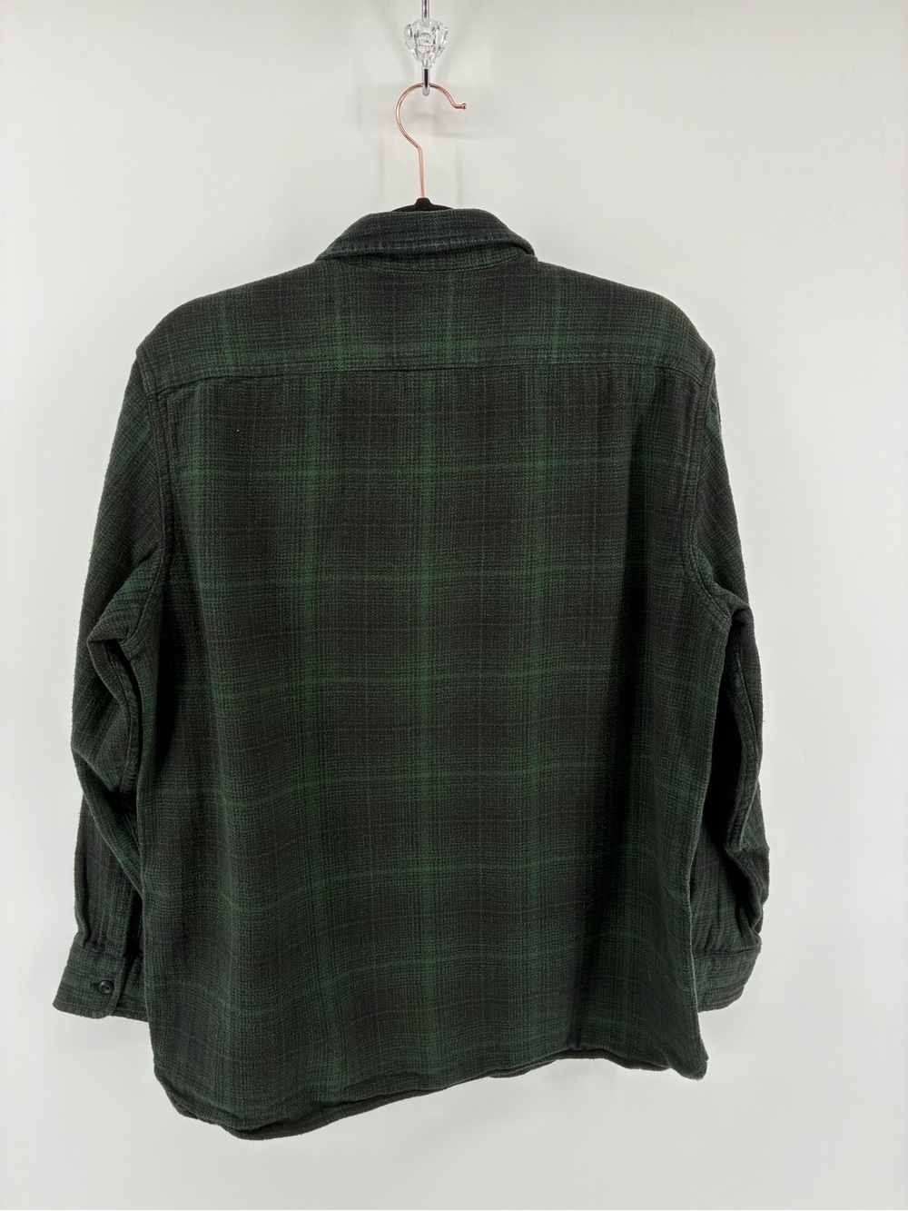 Levi's Forest Green Relaxed Fit Plaid Shirt - Picture 5 of 8